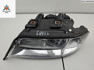 фара левая Audi A6 4B/C5 1998, 2.8 л., бензин, МКПП, синий, седан, 6360303