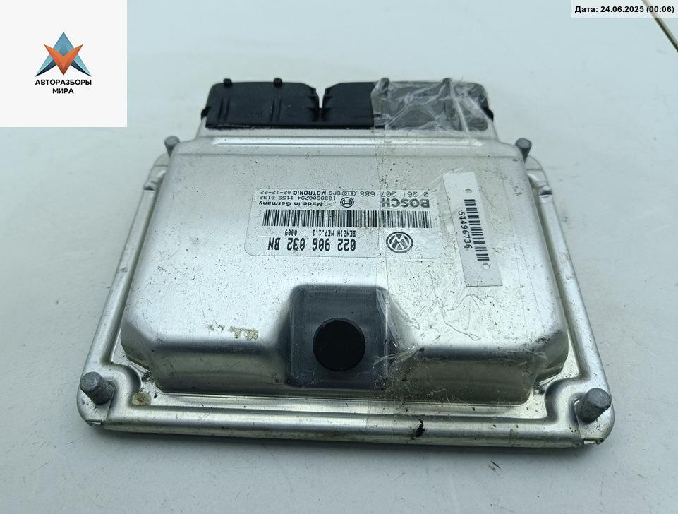 блок управления (другие) Volkswagen Phaeton 1 поколение 2003, 3.2 л., бензин, АКПП, чёрный, седан, 022906032BN - фото №1