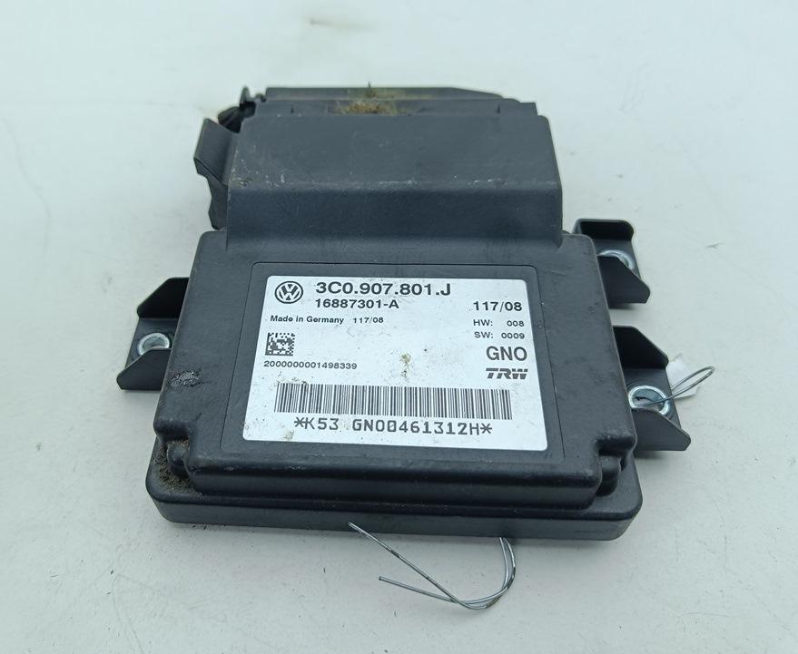 блок управления ручником Volkswagen Passat B6 2008, 1.8 л., бензин, МКПП, синий, универсал, 3C0907801J - фото №1