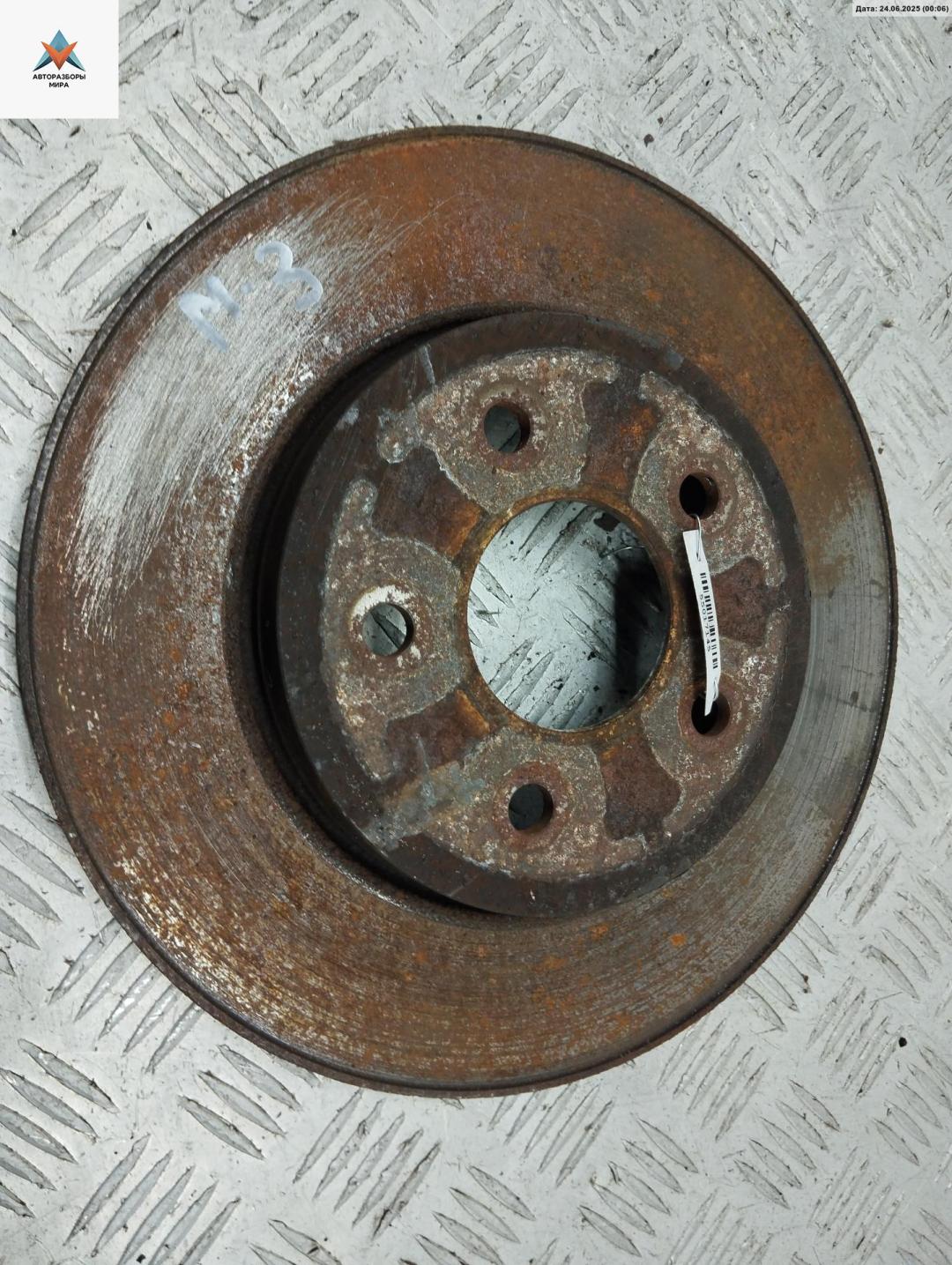 диск тормозной задний Ford Mondeo 3 поколение 2001, 2.0 л., бензин, АКПП, серый, универсал - фото №1