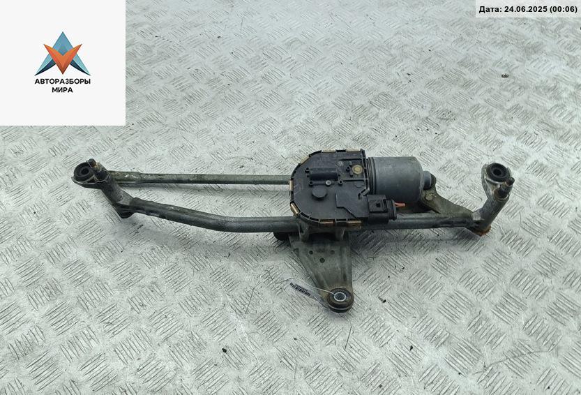Механизм стеклоочистителя переднего (трапеция дворников) Volkswagen Passat B6 2006, 2.0 л., дизель, МКПП, чёрный, универсал, 3C1955023D - фото №1