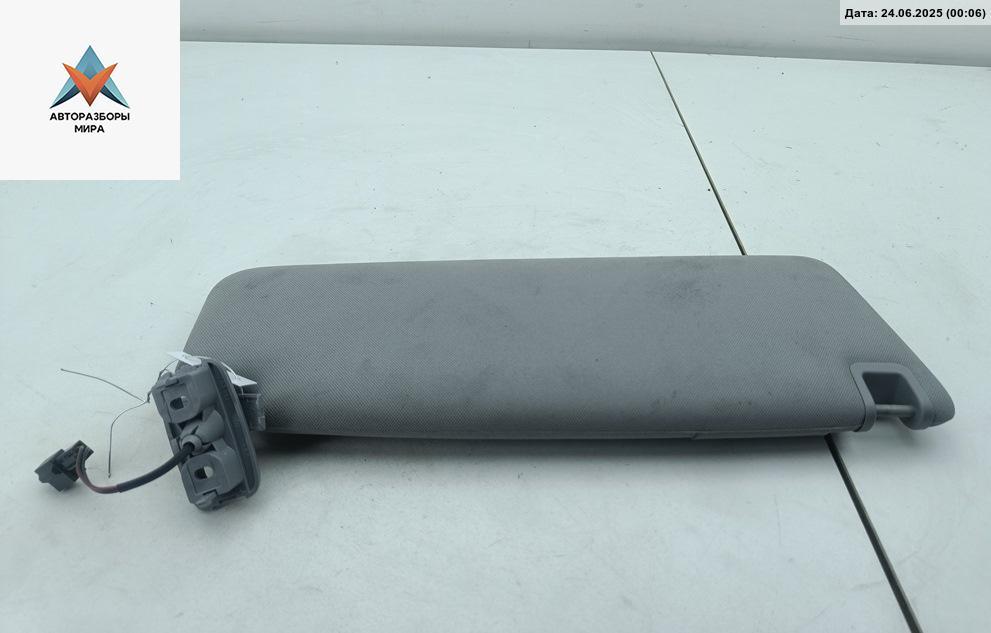 козырек солнцезащитный Volkswagen Phaeton 1 поколение 2003, 3.2 л., бензин, АКПП, чёрный, седан - фото №1