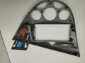 рамка под магнитолу Ford Focus 1 поколение [рестайлинг] 2002, 1.8 л., бензин, МКПП, серый, универсал, 98ABA046A04AE - фото №2
