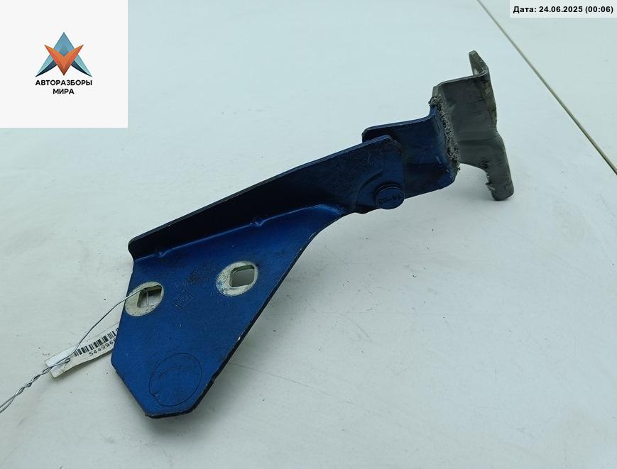 петля капота левая Renault Megane 2 поколение 2003, синий, хетчбэк 5 дв., 011074 - фото №1