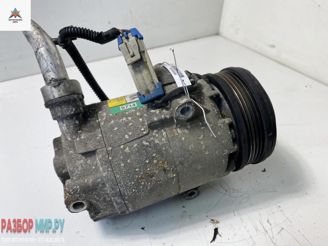 компрессор кондиционера Opel Meriva 1 поколение (A) 2003, 1.6 л., бензин, 09165714 - фото №1