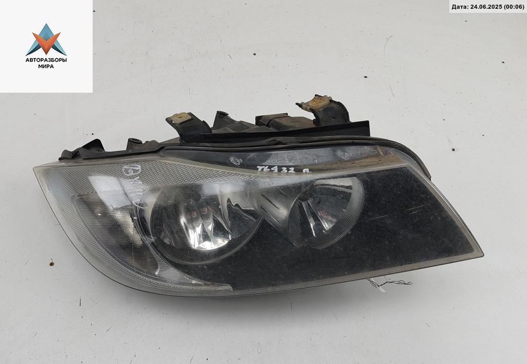 фара правая BMW 3 серия E90/E91/E92/E93 2005, 2.0 л., дизель, АКПП, серый, универсал, 631169427480 - фото №1