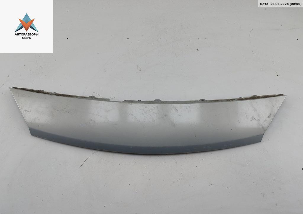 накладка на бампер Renault Scenic 2 поколение 2003, 1.6 л., бензин, МКПП, серый, минивэн - фото №1