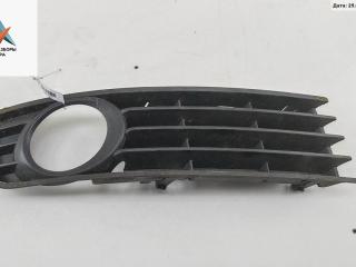 заглушка (решетка) в бампер Audi A4 B6 2003, 1.8 л., Ti, бензин, АКПП, серый, седан, 8E0807682