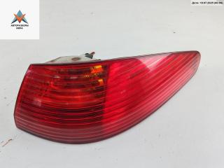 фонарь задний правый Peugeot 607 1 поколение 2001, 2.2 л., дизель, МКПП, серый, седан, 2543D