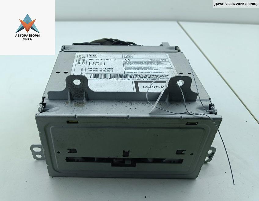 CD-чейнджер Chevrolet Orlando 1 поколение 2011, 2.0 л., дизель, АКПП, чёрный, минивэн, 95326942 - фото №1