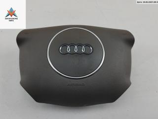подушка безопасности водителя Audi A4 B6 2003, 1.6 л., бензин, МКПП, зелёный, седан, 001MA00WJFT