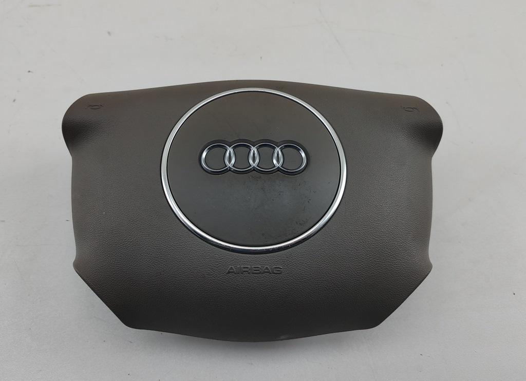 подушка безопасности водителя Audi A4 B6 2003, 1.6 л., бензин, МКПП, зелёный, седан, 001MA00WJFT