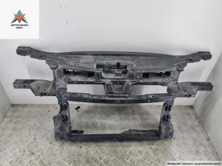 Рамка радиатора Volkswagen Touran 1 поколение 2004, 2.0 л., бензин, МКПП, чёрный, минивэн