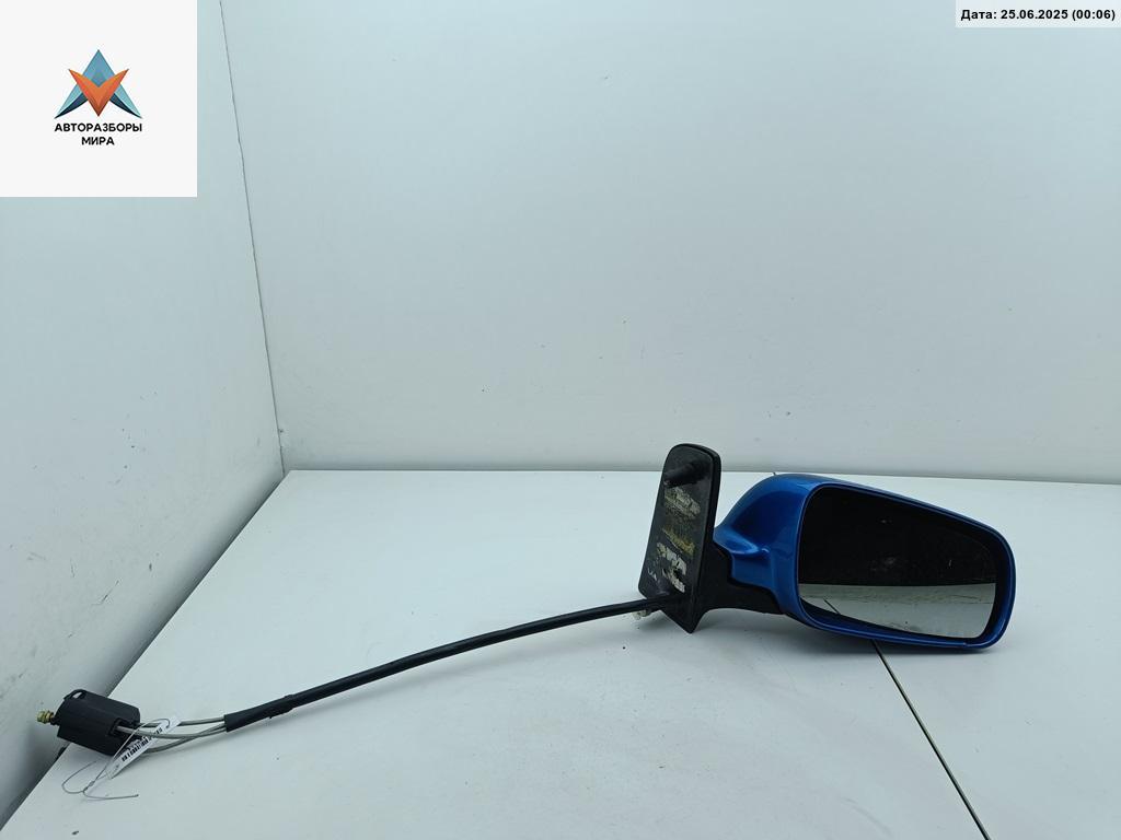 зеркало правое Volkswagen Sharan 1 поколение 1999, 1.9 л., дизель, МКПП, синий, минивэн, 012317 - фото №1