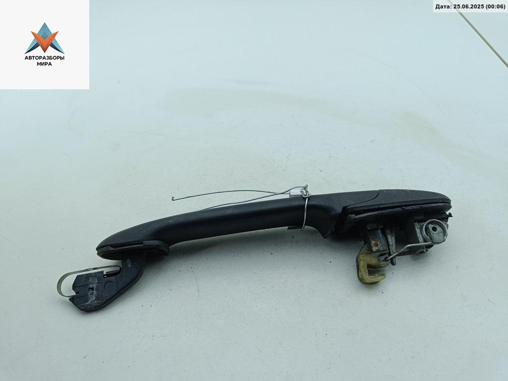 ручка наружная задняя левая Ford Galaxy 1 поколение 1999, 1.9 л., дизель, МКПП, чёрный, минивэн - фото №1