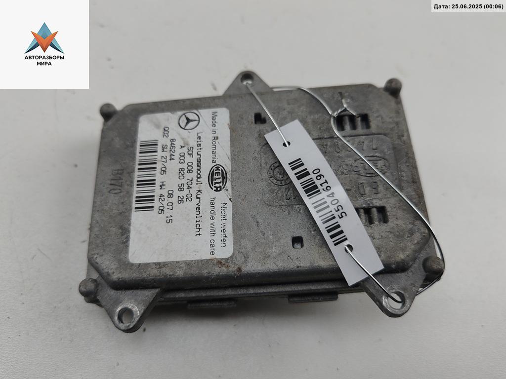блок управления светом Mercedes-Benz E-Класс W211/S211 2004, 3.5 л., бензин, АКПП, серый, универсал, 0038205826 - фото №1