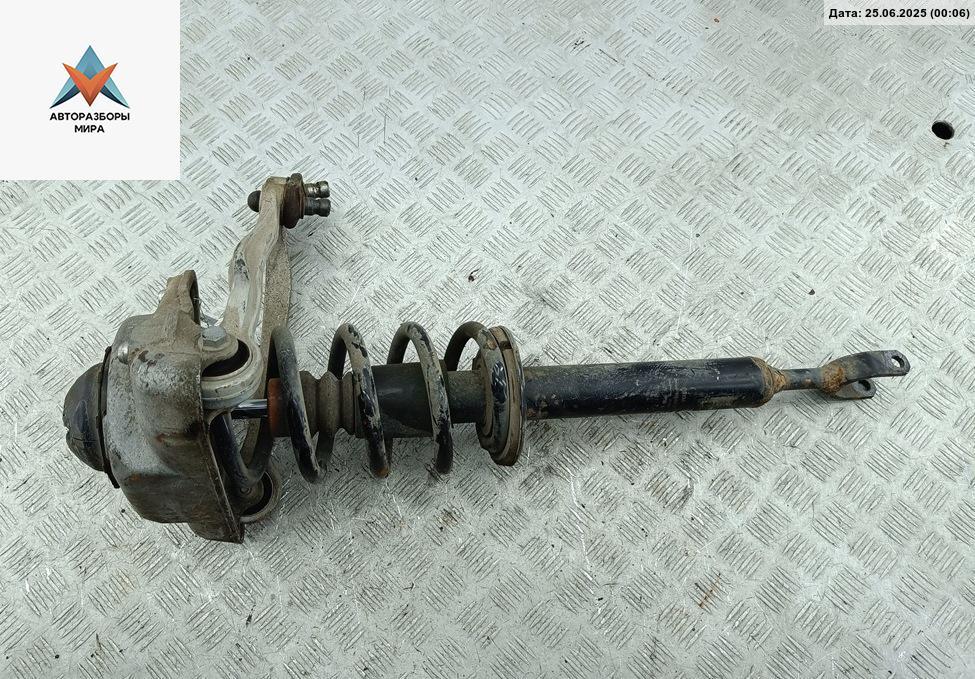 стойка передняя Audi A6 4F/C6 2006, 2.0 л., TFSI, бензин, МКПП, серый, универсал - фото №1