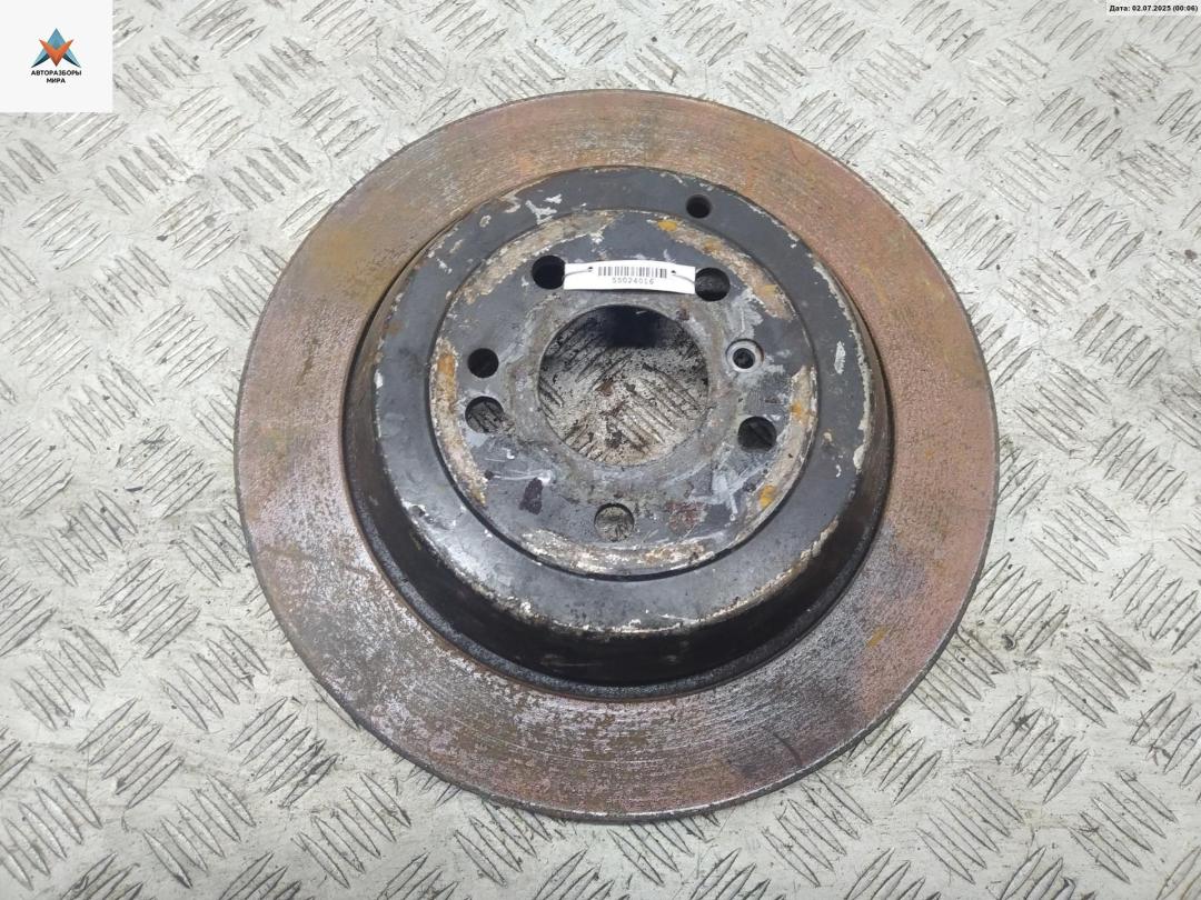 диск тормозной задний Mercedes-Benz R-Класс W251 2007, 3.5 л., бензин, АКПП, серый, минивэн - фото №1