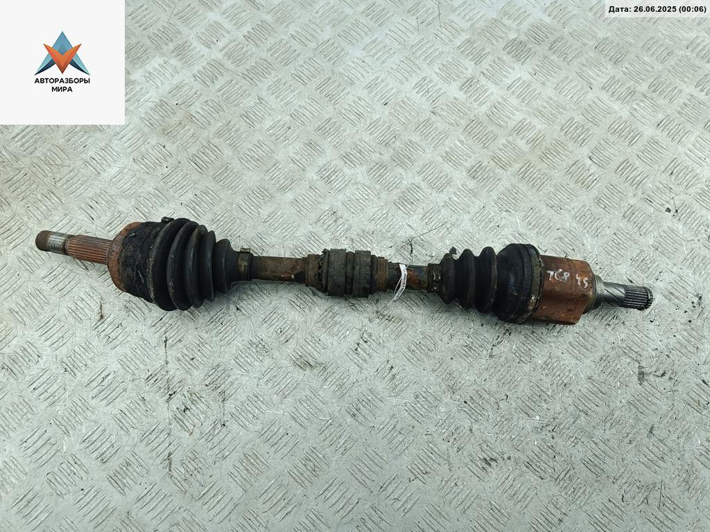 полуось передняя левая (приводной вал, ШРУС) Nissan Primera P12 2007, 1.8 л., бензин, МКПП, серый, универсал - фото №1