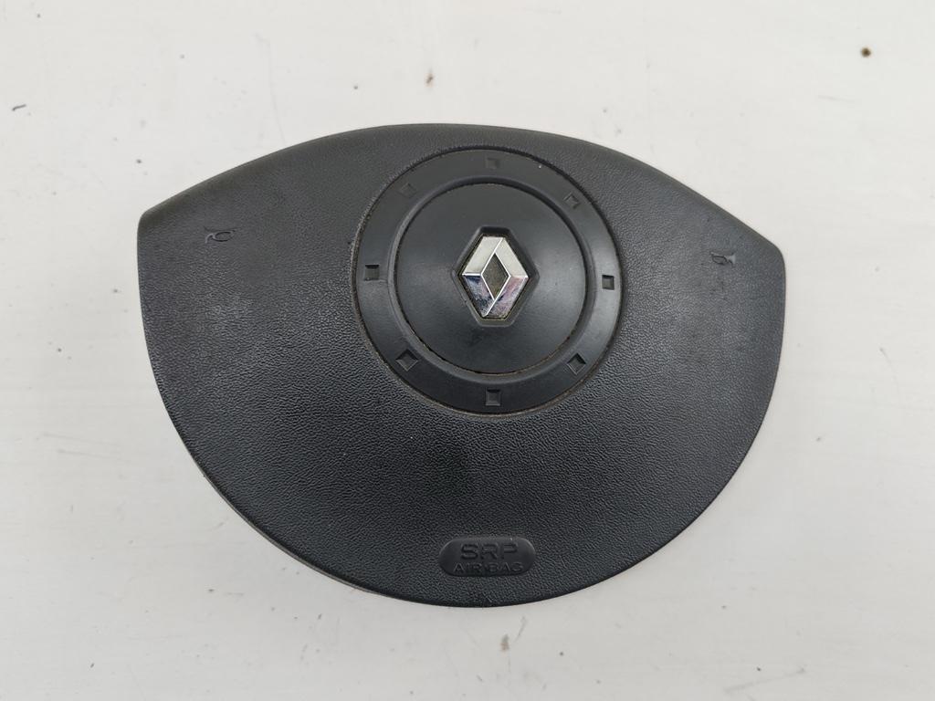 подушка безопасности водителя Renault Scenic II 2003, 1.6 л., бензин, МКПП, серый, минивэн, 8200130498B