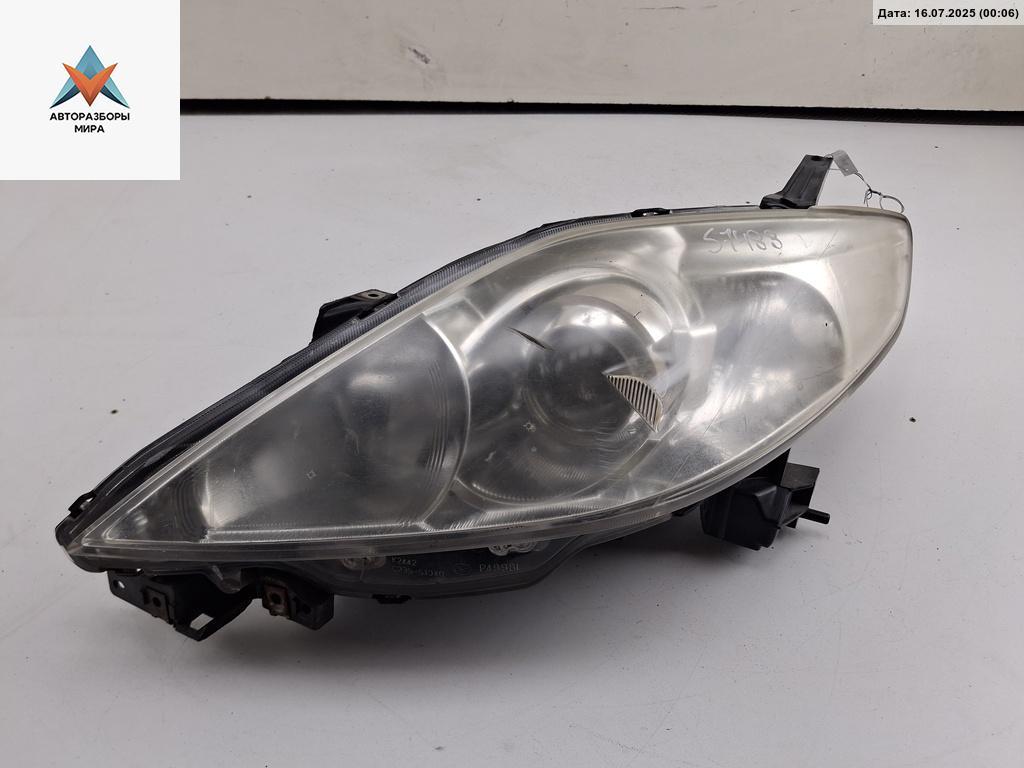 фара левая Mazda 5 CR 2006, 2.0 л., дизель, МКПП, серый, минивэн, C235-51040 - фото №1