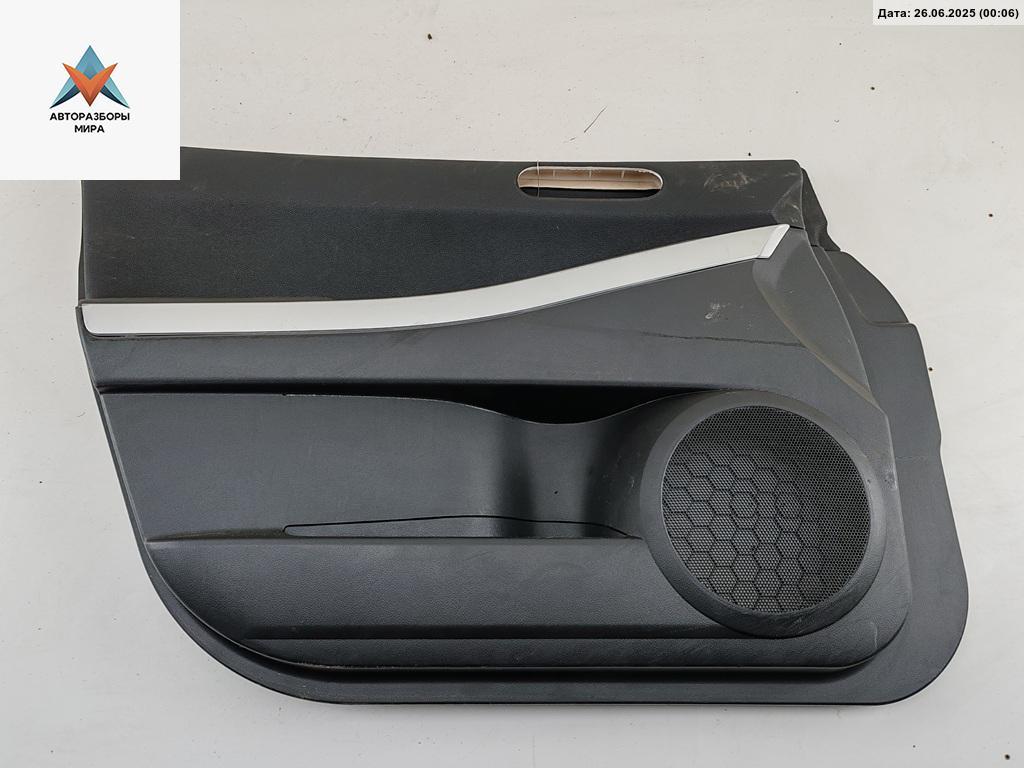 обшивка двери передняя левая Mazda CX-7 1 поколение 2007, 2.3 л., бензин, МКПП, серый, внедорожник 5 дв., EH14SW450 - фото №1