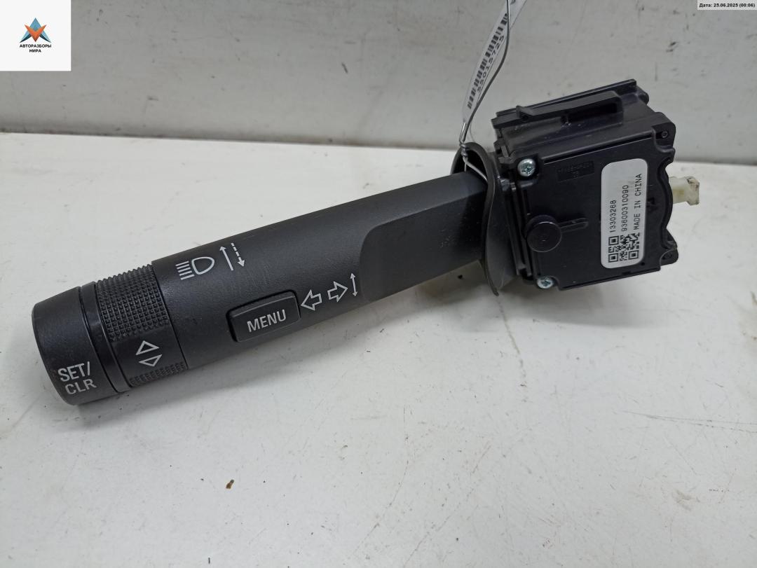 переключатель поворотов Opel Astra J 2010, 1.6 л., бензин, МКПП, синий, хетчбэк 5 дв., 13303268 - фото №1