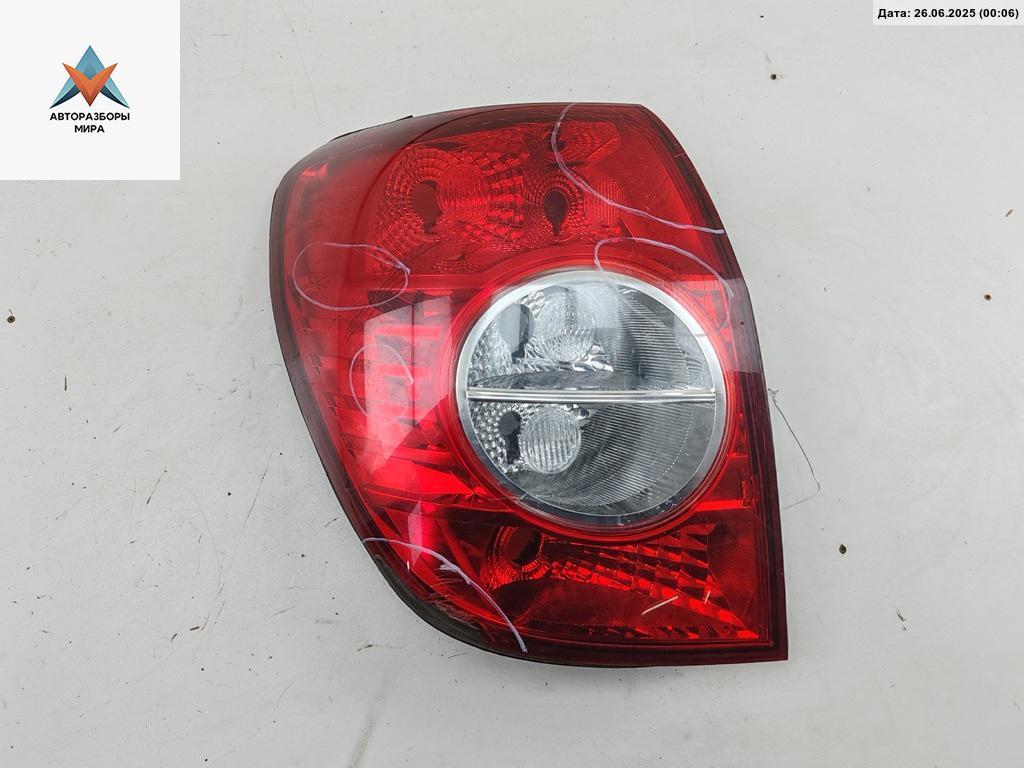 фонарь задний левый Chevrolet Captiva 1 поколение 2006, 2.0 л., дизель, МКПП, чёрный, внедорожник 5 дв. - фото №1