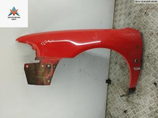 крыло переднее левое Audi A4 B5 1995, 1.6 л., бензин, МКПП, красный, седан