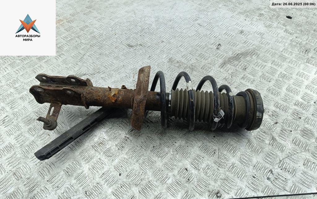 стойка передняя Opel Astra J 2010, 1.6 л., бензин, МКПП, синий, хетчбэк 5 дв. - фото №1