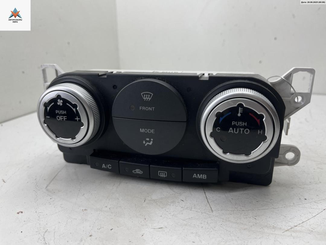 блок управления печки / климат-контроля Mazda CX-7 1 поколение 2007, 2.3 л., бензин, МКПП, серый, внедорожник 5 дв., K1900EH-A02 - фото №1