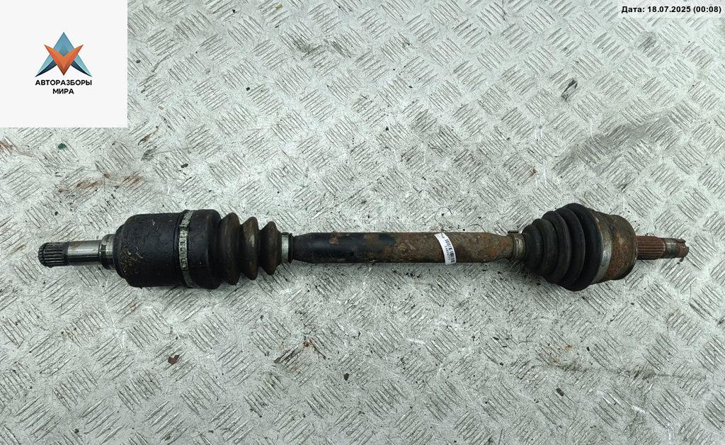 полуось передняя левая (приводной вал, ШРУС) Fiat Stilo 1 поколение 2004, 1.4 л., бензин, МКПП, синий, хетчбэк 3 дв. - фото №1