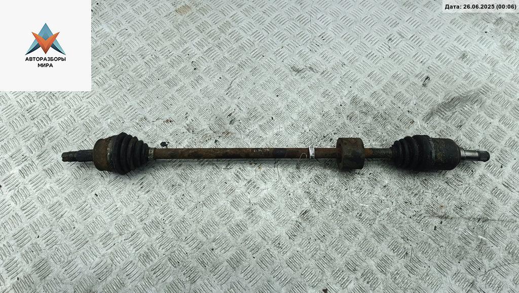 полуось передняя правая (приводной вал, ШРУС) Fiat Stilo 1 поколение 2004, 1.4 л., бензин, МКПП, синий, хетчбэк 3 дв. - фото №1