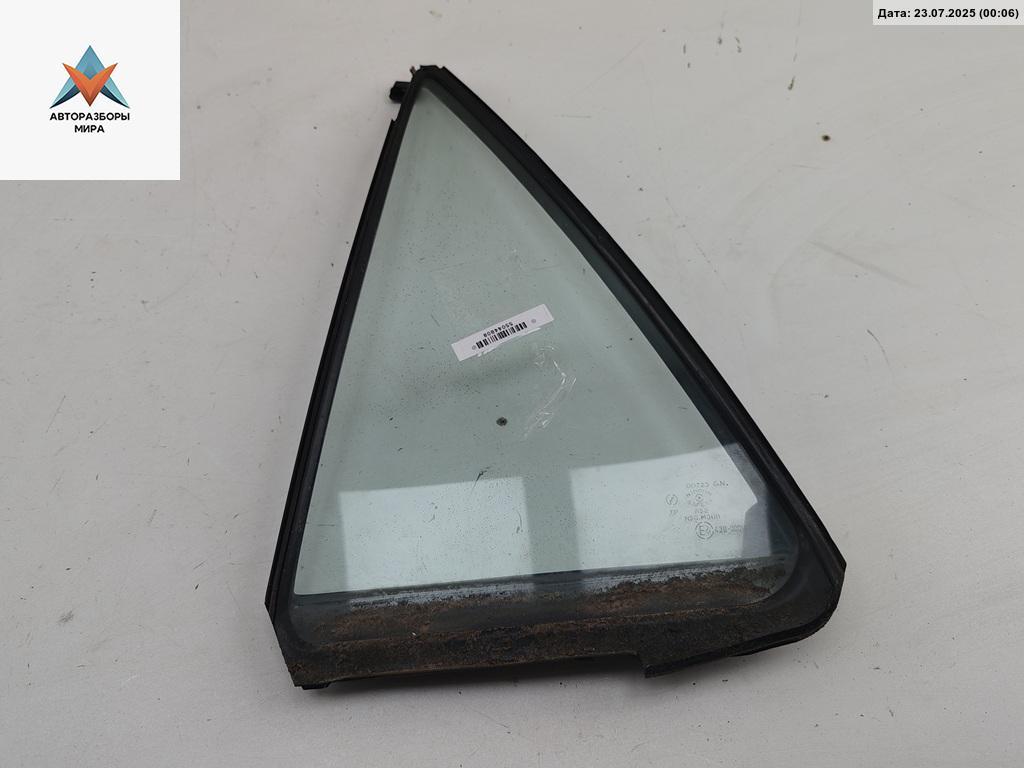 форточка задняя левая Mazda 6 GG 2003, 2.0 л., дизель, МКПП, серый, универсал, 43R00011 - фото №1