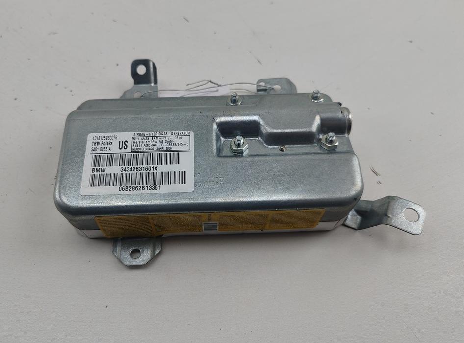 подушка безопасности дверная BMW X3 E83 2006, 3.0 л., дизель, МКПП, чёрный, внедорожник 5 дв., 34342631601X