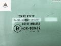 стекло двери передней правой SEAT Altea 1 поколение 2005, 1.9 л., дизель, МКПП, серый, минивэн, 43R000479 - фото №2