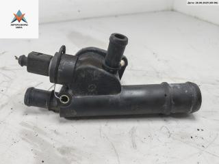 фланец (тройник) системы охлаждения Volkswagen Touran 1 поколение 2005, 1.9 л., дизель, МКПП, синий, минивэн, 038121132D