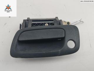 ручка наружная передняя левая Opel Zafira 1 поколение (A) 2002, 2.2 л., дизель, МКПП, серый, минивэн