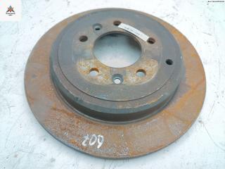 диск тормозной задний Peugeot 607 1 поколение 2000, 3.0 л., бензин, МКПП, серый, седан