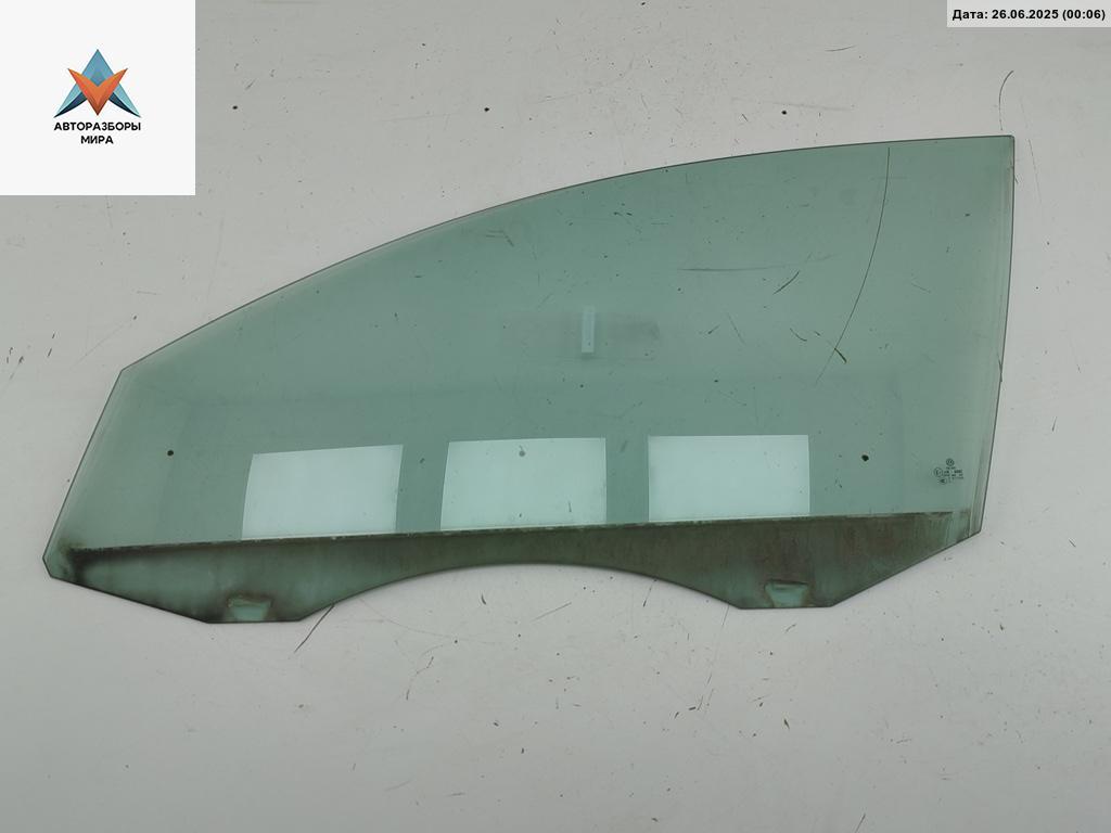 стекло двери передней левой Volkswagen Passat B6 2006, 2.0 л., бензин, АКПП, чёрный, универсал - фото №1