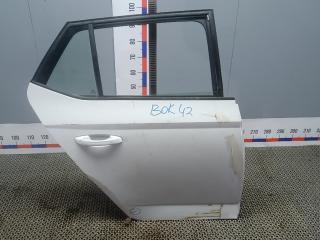 дверь задняя правая Skoda Fabia 3 поколение (NJ) [рестайлинг] 2019, 1.0 л., бензин, МКПП, хетчбэк 5 дв., 6V6833056A