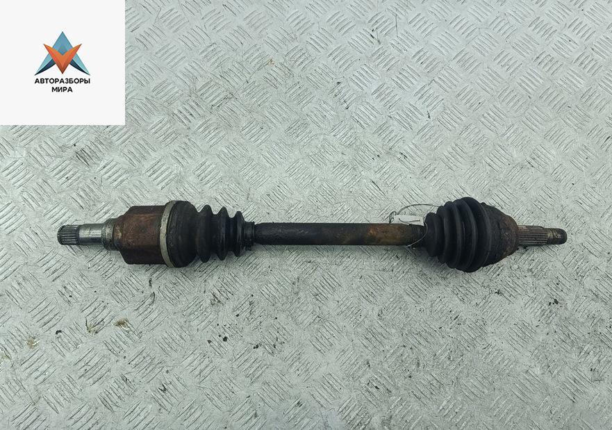 полуось передняя левая (приводной вал, ШРУС) Ford Fusion 1 поколение 2004, 1.6 л., i, бензин, МКПП, синий, хетчбэк 5 дв. - фото №1