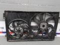 вентилятор радиатора Volkswagen Golf 5 поколение 2006, 1.9 л., дизель, МКПП, хетчбэк 5 дв. - фото №4