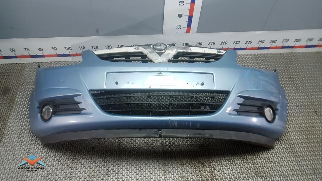 бампер передний Opel Corsa D 2008, 1.2 л., бензин, МКПП, хетчбэк 5 дв. - фото №1