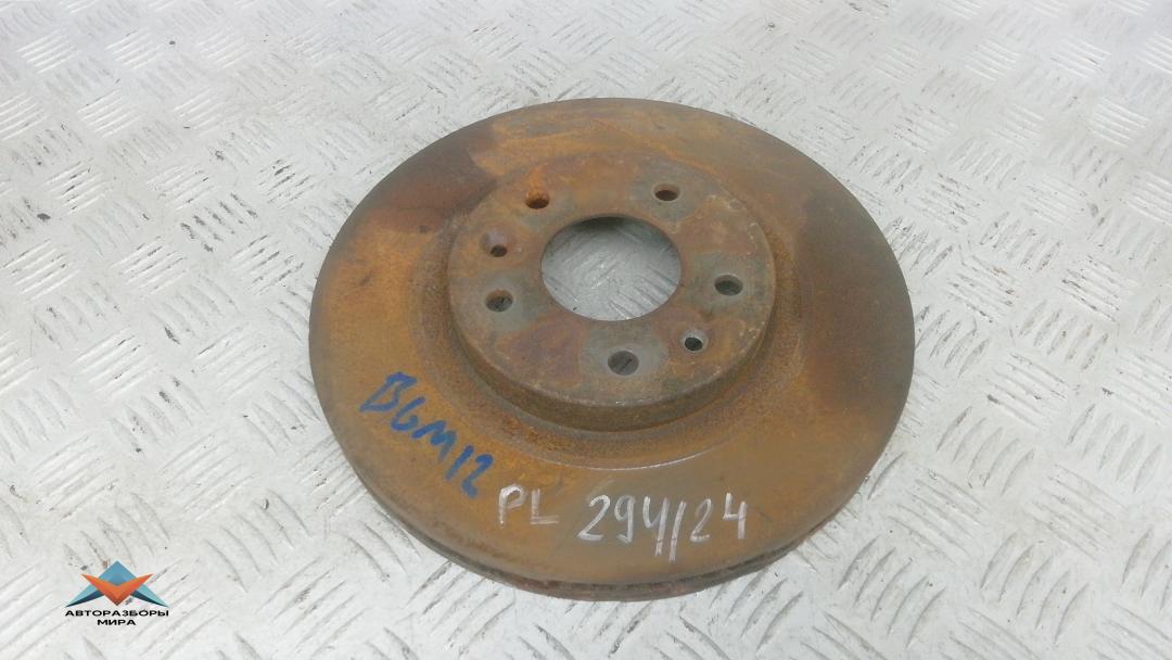 диск тормозной передний Nissan Qashqai 2 поколение 2016, 1.5 л., дизель, МКПП, внедорожник 5 дв. - фото №1