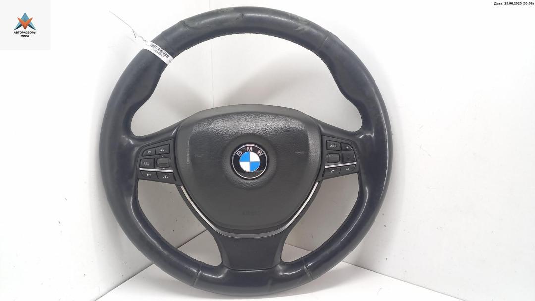 руль BMW 5 серия F07/F10/F11 2012, 3.0 л., дизель, АКПП, чёрный, универсал, 61319188869, 61319220824, 9220824, 9188869 - фото №1