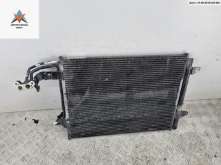 радиатор кондиционера Volkswagen Touran 1 поколение 2004, 2.0 л., бензин, МКПП, чёрный, минивэн, 1T0820411E