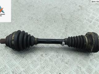 полуось передняя левая (приводной вал, ШРУС) Volkswagen Touran 1 поколение [рестайлинг] 2006, 2.0 л., дизель, МКПП, чёрный, минивэн
