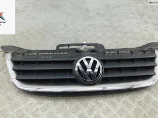 решетка радиатора Volkswagen Touran 1 поколение 2005, чёрный, минивэн, 1T0853651