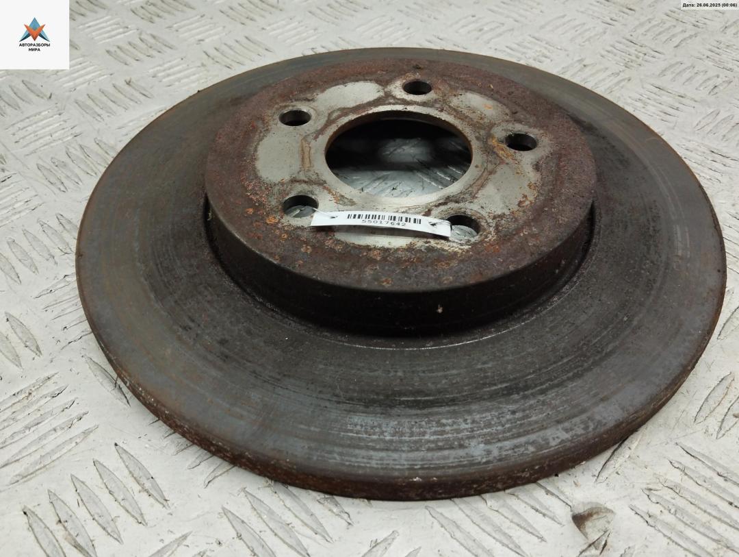 диск тормозной задний Ford Mondeo 3 поколение 2002, 2.5 л., бензин, АКПП, красный, седан - фото №1